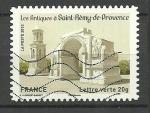 France timbre oblitr anne 2013 Patrimoine France : Antiques st Remy de Proven