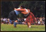 CPM anime  Ecosse Folklore La Lutte aux Jeux des Highland