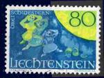 Liechtenstein Yvert N449 Oblitr 1968 Legendes Les 3 soeurs 