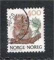 Norway - Scott 883a  squirrel / cureuil