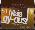 Guernesey 2008 - Expression: "mais oy-ous" (good gracious) - YT 1204/SG 1223 ** 