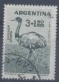Argentine : poste arienne n 66 oblitr anne 1960