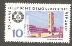 German Democratic Republic - Scott 1130 mint   architecture