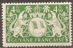guyane franaise - n 196 neuf* - 1945