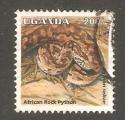 Uganda - Scott 1331  reptile