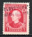 Slovaquie Yvert N27 Oblitr 1939 Andrej Hinka