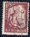 Roumanie 1960 Oblitr Used Mtiers Construction Maon SU