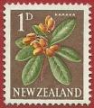 Nueva Zelanda 1960-67- Flores. Y&T 385. Scott 334. Michel 393A.