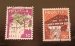 Suisse 1973 YT 934 et 937