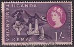 kenia ouganda  tanganyika - n° 114  obliteré - 1960