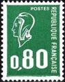 YT.1891 - Neuf - Marianne de Bquet 0,80F vert