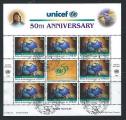 PM//018 - FEUILLET UNICEF -  N 708 - OBL.  COTE 6.40  - VOIR LE SCAN