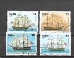 CUBA YT 3534 / 3538 (manque 1 timbre)