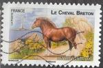 FRANCE N 813 de 2013 "chevaux de trait" Le cheval Breton