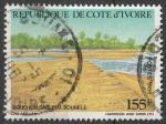 Timbre oblitr n 778(Yvert) Cte d'Ivoire 1986 - Bouchon sableux de Boubel