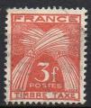 FRANCE N taxe 73 o Y&T 1943- 1946 Gerbe