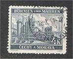 Bohemia & Moravia - Scott 36