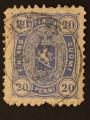 Finlande 1875 - Y&T 16a obl.