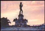 CPSM  ITALIE  FIRENZE Tramnto al Piazzale Michelangelo, FIRENZE Coucher de soleil sur la Place Michel Ange