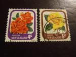 NUOVA ZELANDA 1975 ROSE USATO