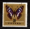 Pologne n 1655 obl, Papillon Apatura iris, TB