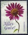 Autriche 2013 Oblitr rond Used Alles Gute tout de Bon Fleur Echinace pourpre