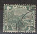 MALAISIE (Etats fdrs) N 39 o Y&T 1906-1922 Tigre