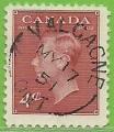 Canada 1949-51.- Jorge VI. Y&T 239. Scott 287. Michel 254A.