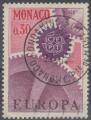 Monaco 1967 - Europa, roues dentes, obl. ronde - YT 729 