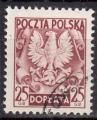 EUPL - Taxe - 1953 - Yvert n 139 - Armoiries de la Pologne