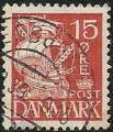 Dinamarca 1933-40.- Goleta. Y&T 214 II. Scott 238A. Michel 202 II.