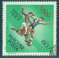 Hongrie 1964 - Y&T 1651 - oblitr - jeux olympiques t football
