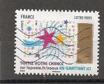 France 2017 .N 1491 YT.o. Timbre  gratter