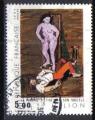Timbre France 1984: "Le peintre pitin par son modle" de Jean Hlion YT 2343 