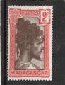 Timbre Colonies Franaises / Madagascar / 1930-38 / Y&T N162.