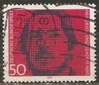 allemagne fdrale - n 521  obliter - 1970 (1 dent courte) 