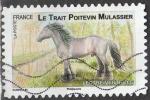 FRANCE N 819 de 2013 "chevaux de trait" Le Trait Poitevin Mulassier
