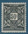 Guine Taxe N21 50c neuf sans gomme