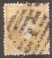 portugal - n 36 (A)  obliter - 1870/80 (dents abims)
