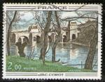 **   FRANCE     2,00 F   1977  YT- 1923  " Corot - Le pont de Mantes "  (o)   **