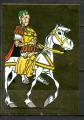 Panini Carrefour Asterix 60 ans / N031 Csar  cheval / dor