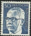Alemania 1970-73.- Presidente Heinemann. Y&T 511. Scott 1033. Michel 640.
