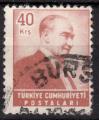 EUTR - Yvert n 1278 - 1955 - Kemal Atatrk