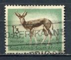 Timbre Colonie Britannique AFRIQUE du SUD 1954  Obl  N 210  Y&T Antilope