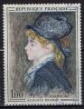 1570 - Modle d'Auguste Renoir - oblitr -  anne 1968