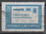 ARGENTINE N 1144 o Y&T 1975 Slogans Postaux