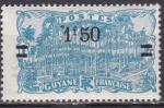 GUYANE N 104 de 1924-27 neuf*