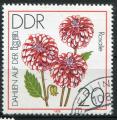 Timbre Allemagne RDA  1979  Obl   N 2101   Y&T   Fleurs