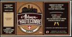 France Etiquette Bire Beer Label Brasserie de Chanaz Abbaye d'Hautecombe Brune