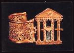 CPM double Art Grco-Romain oriental  Bracelet d'or orn d'une faade de temple isiaque